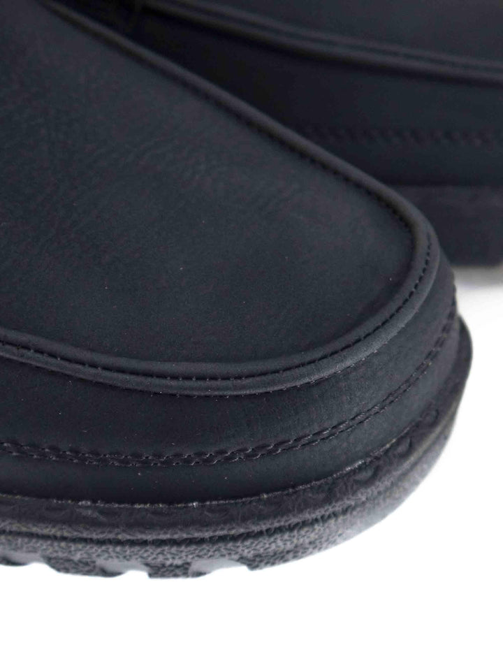 Stivaletti uomo Samoa Mid in pelle nera con lacci elastici JM52110A 062 Jeep 