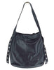RBS 9404 047 Women's Black Leather Stud Bags