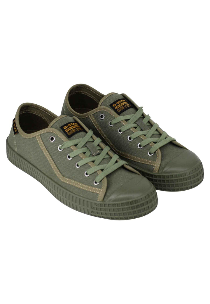 Sneakers uomo Rovulc II in canvas verde 2242 001511 9600 G-Star Raw 