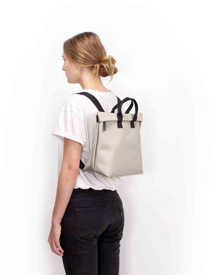 Borse donna Eliza Lotus in pvc off white 102410LT43024 LIGHT SAND Ucon Acrobatics 