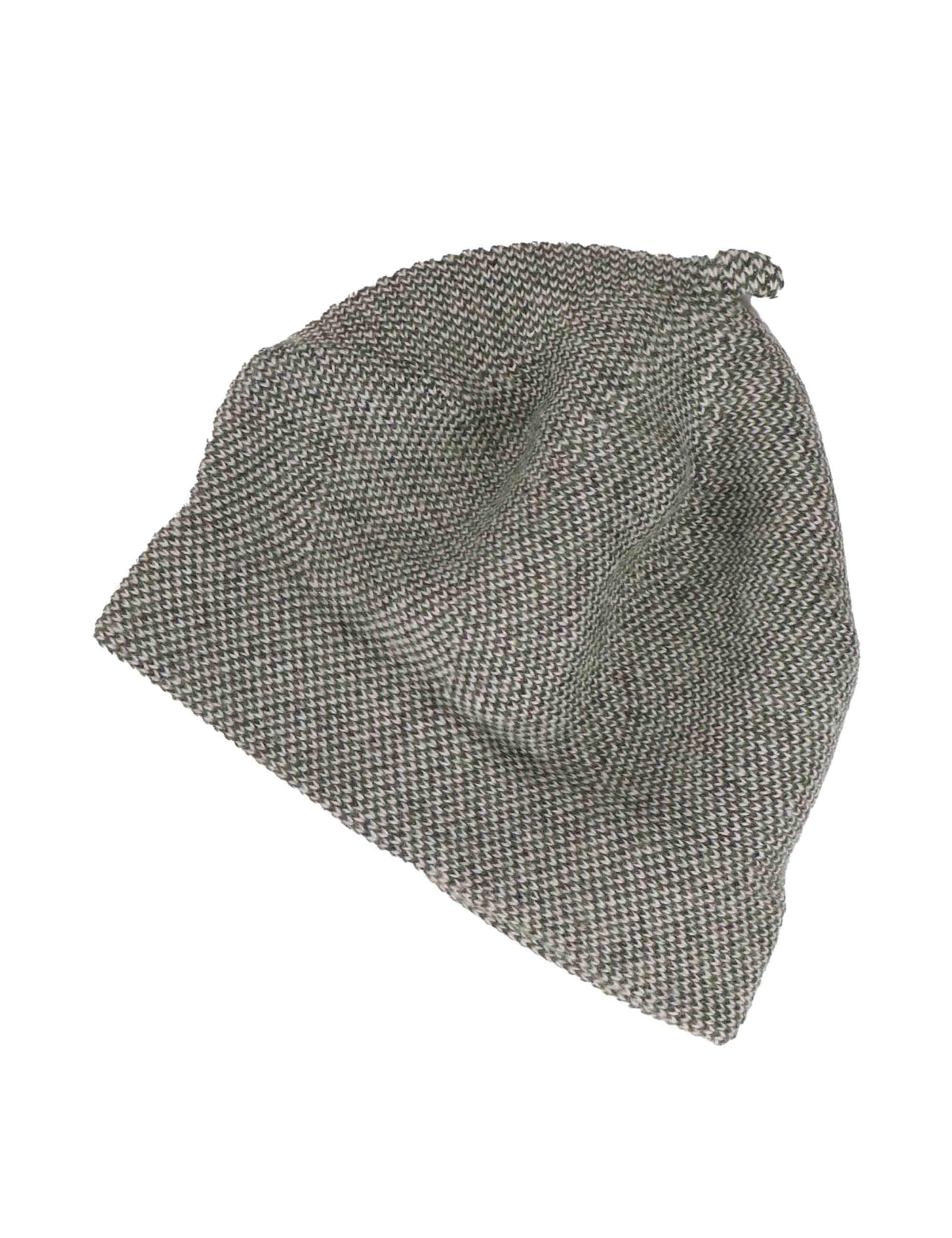 Cappelli donna in pura lana melange verde JACCA0025-K208 7020 Justmine 