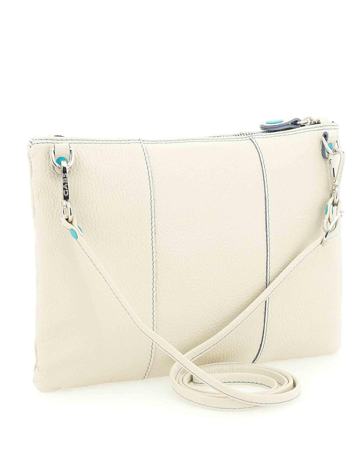 Borse donna Beyonce M in pelle off white con tracolla removibile G000040T2 X2577 C1003 Gabs 