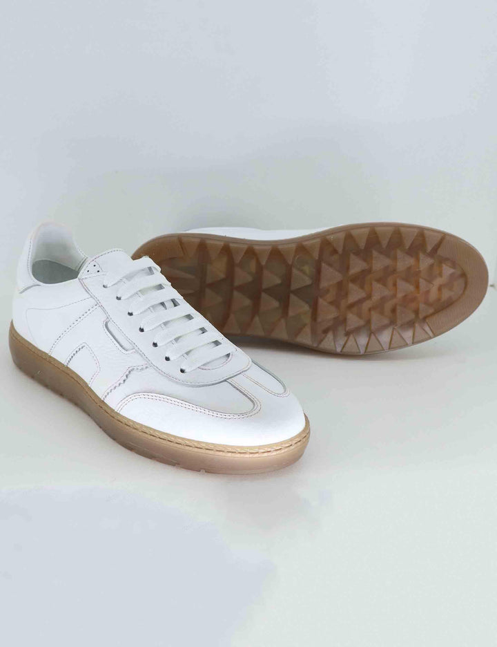 Sneakers uomo in pelle bianca PELOTA 1 003 Rogal's 