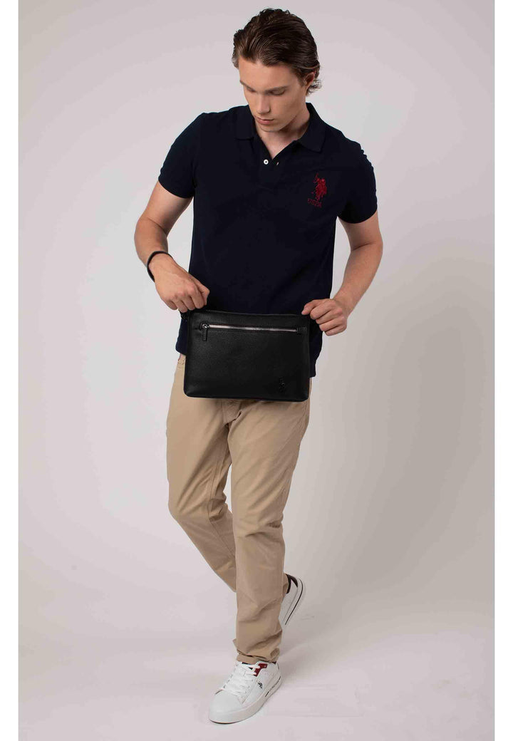 Borselli uomo Seattle in eco pelle testa di moro BEUS35748MV P511 U.S. Polo Assn. 