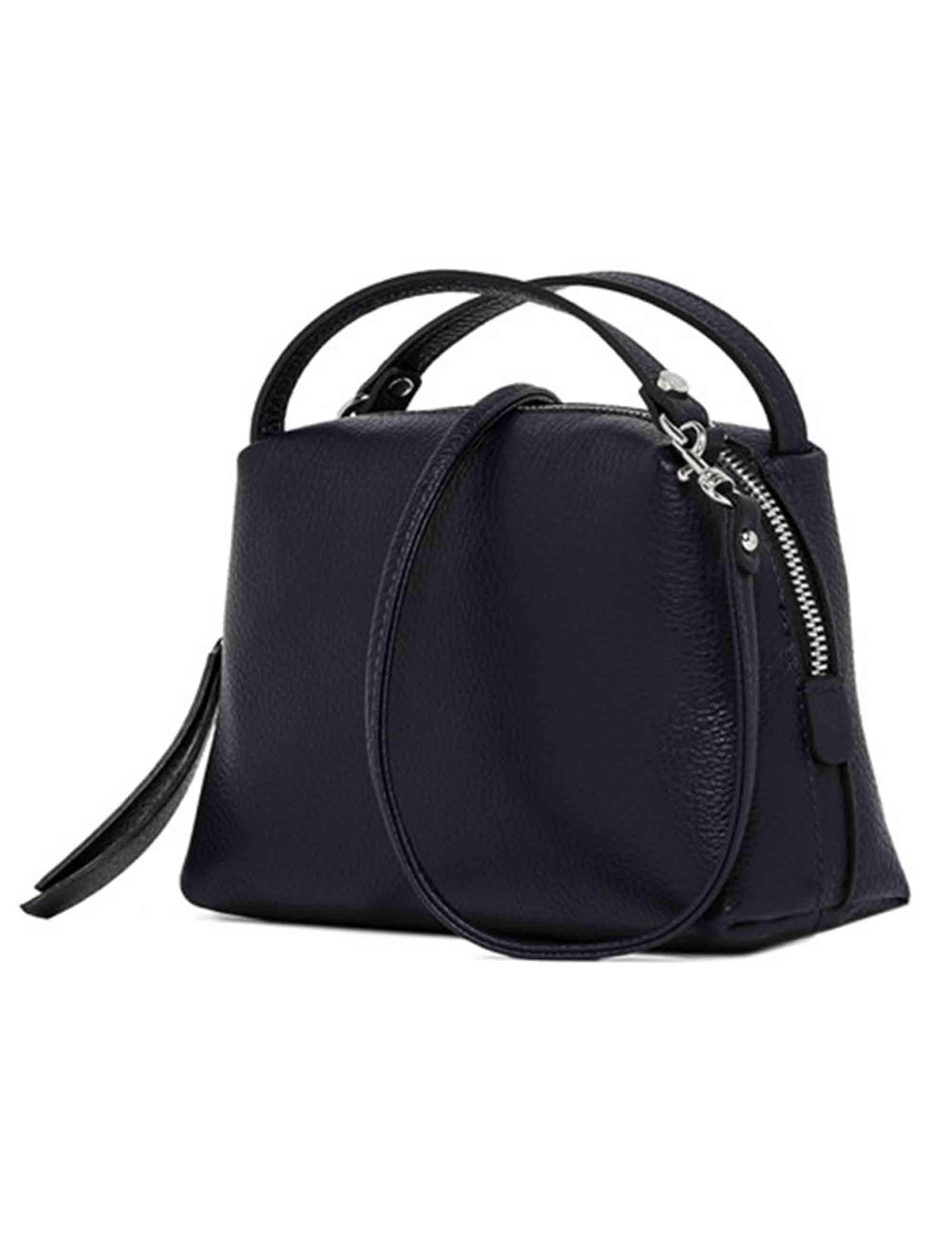 Borse donna Alifa in pelle martellata nera BS8145 001 COMMGRN Gianni Chiarini 