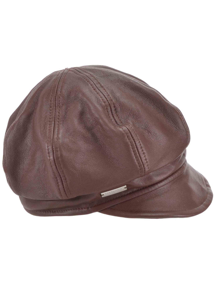 Cappelli donna in pelle taupe 018331-00000 84 Seeberger Est 1890 