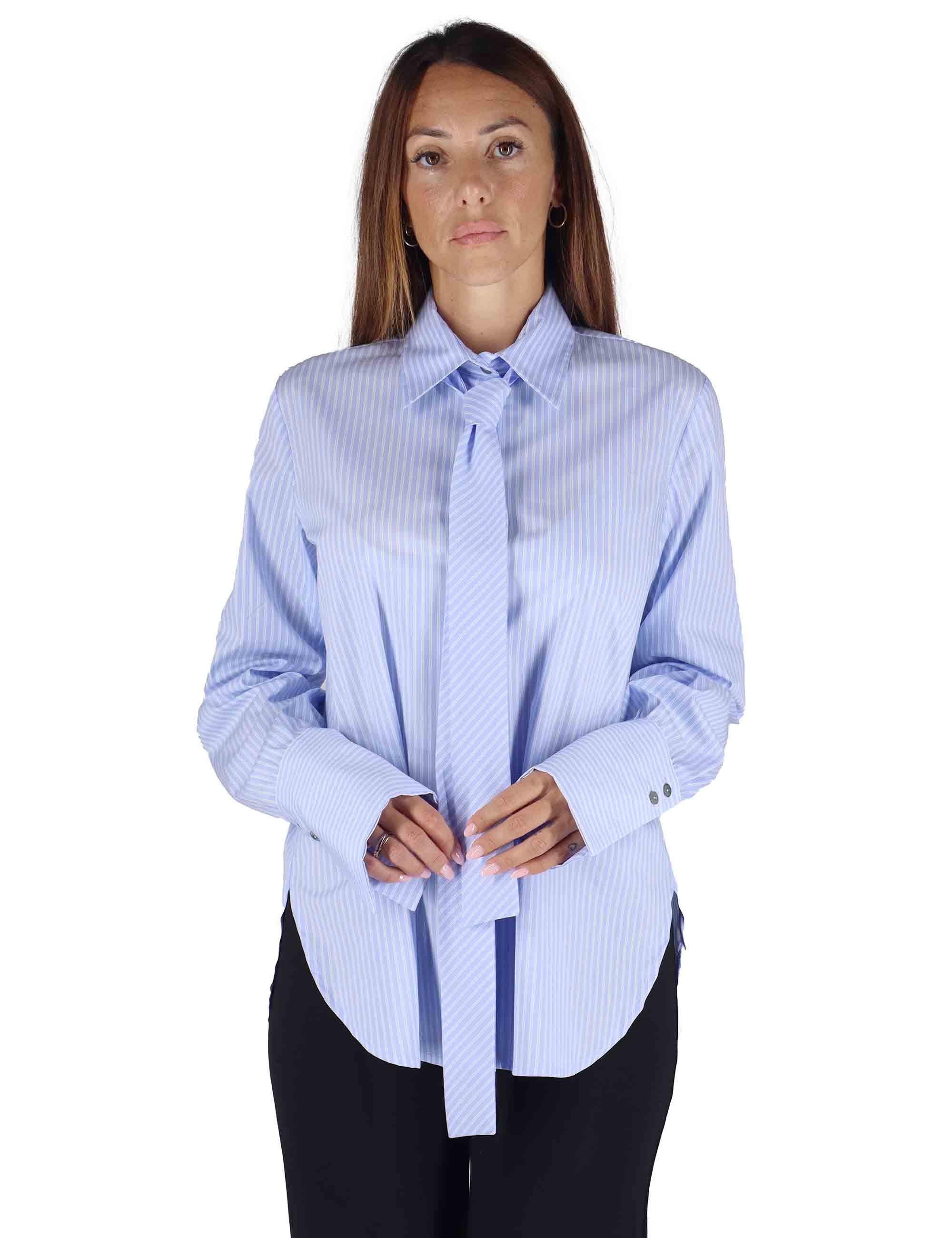 Camicie in Cotone Celeste Donna JABCM0025-F1425 6000