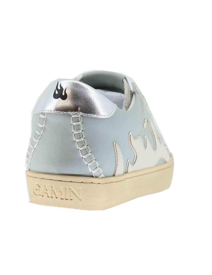 Sneakers donna Gamin in pelle celeste 100142GM 002 Bibi Lou 