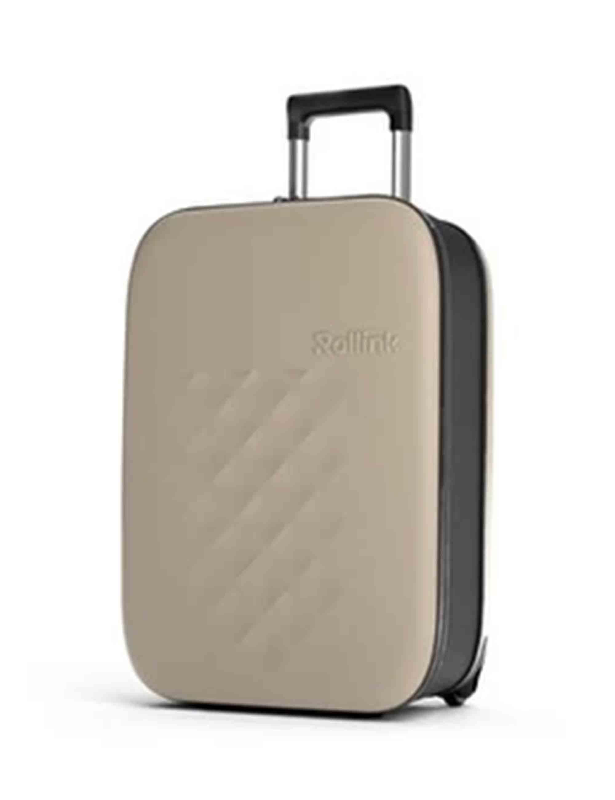 Valigie Trolley Flex Vega II nera cabin size 105-21 101-380 Rollink 