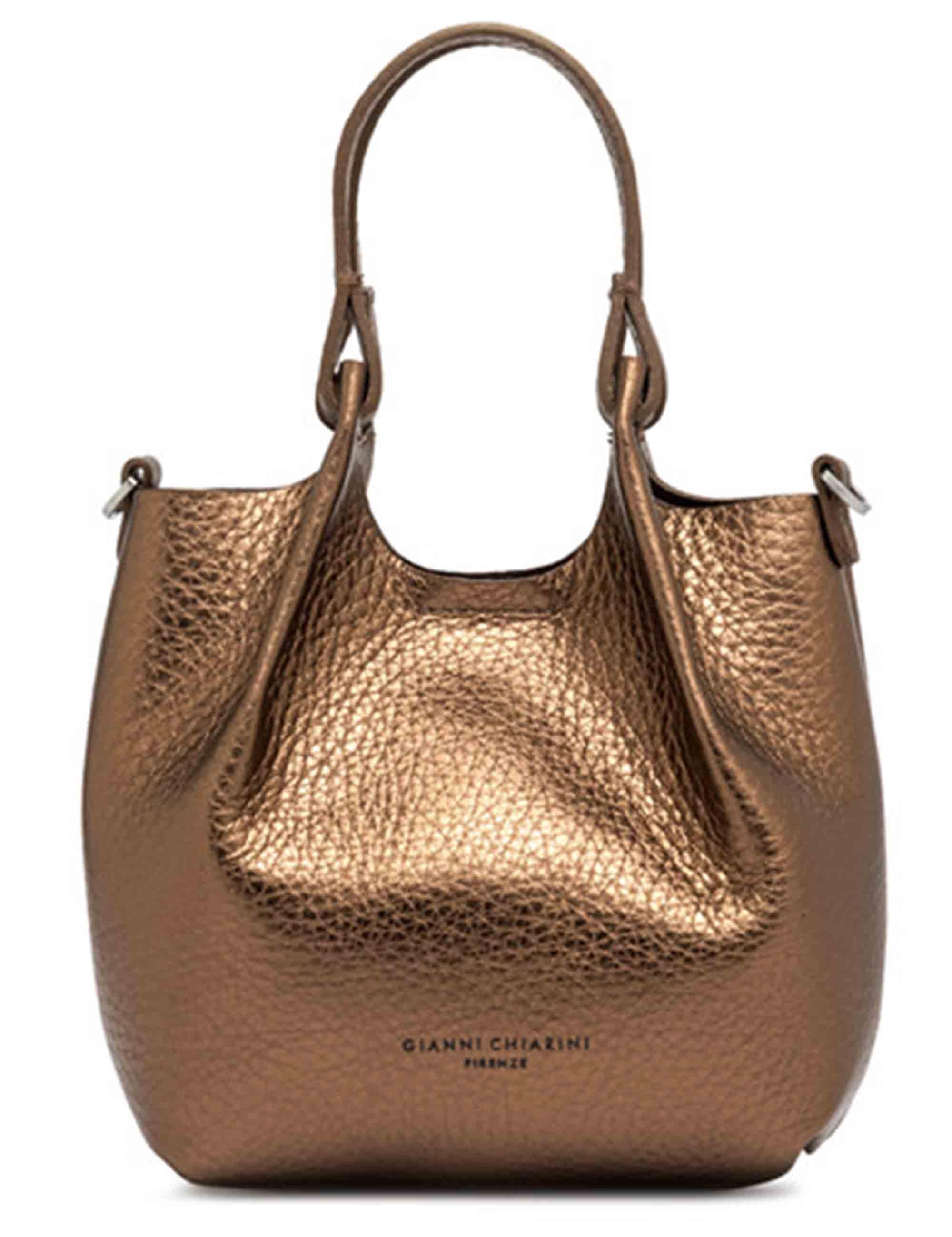 Borse donna Dua in pelle bronzo BS9718 14204 RNGDBL Gianni Chiarini 