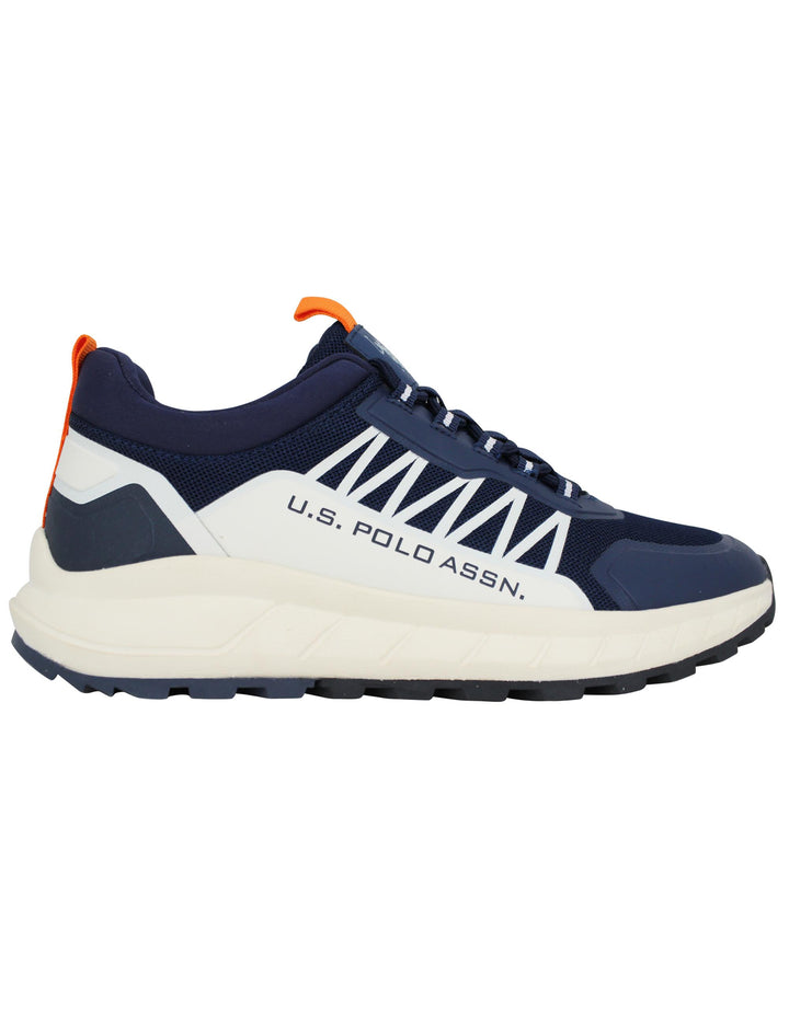 Sneakers uomo in tessuto tecnico blu SETH008 DBL001 U.S. Polo Assn. 