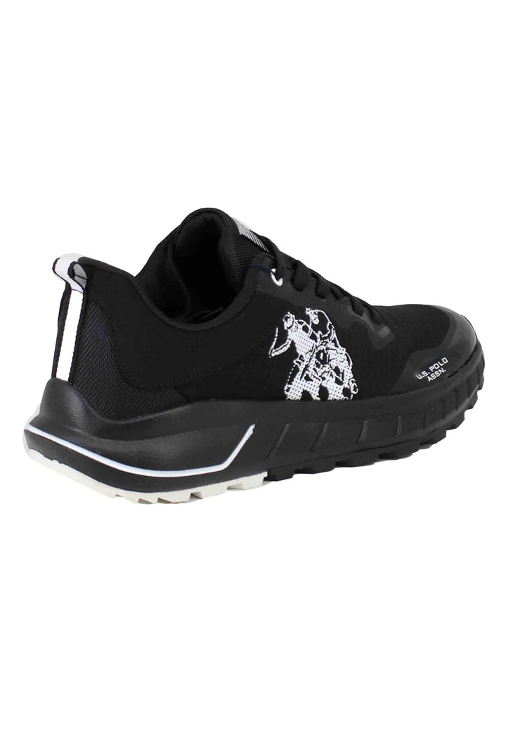 Sneakers uomo in tessuto tecnico nero SETH005 BLK U.S. Polo Assn. 