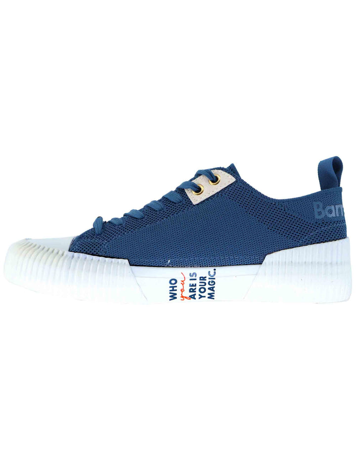 Sneakers uomo in tessuto blu BU3535 B00VSV72O25Q Barracuda 