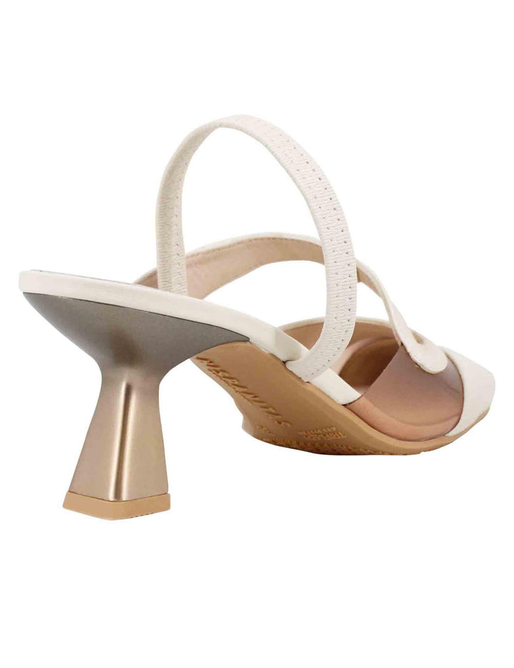 Decollete slingback donna in pelle panna con elastico posteriore HV243397 C007 Hispanitas 