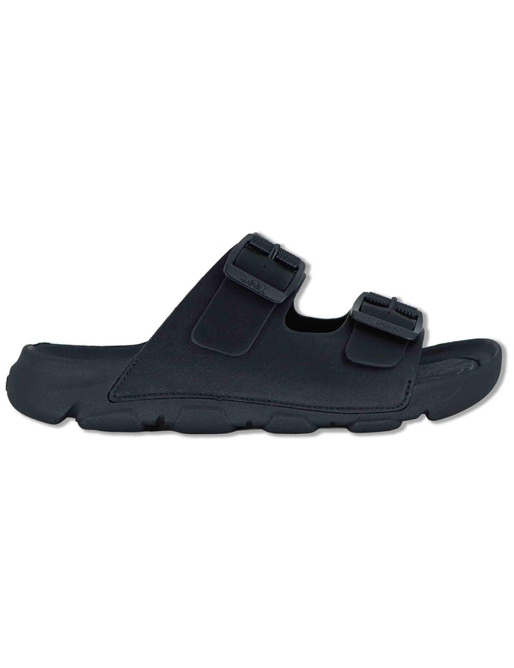 Sandali uomo Daytona in eco pelle nera con doppie fasce regolabili JM61120A 062 Jeep 