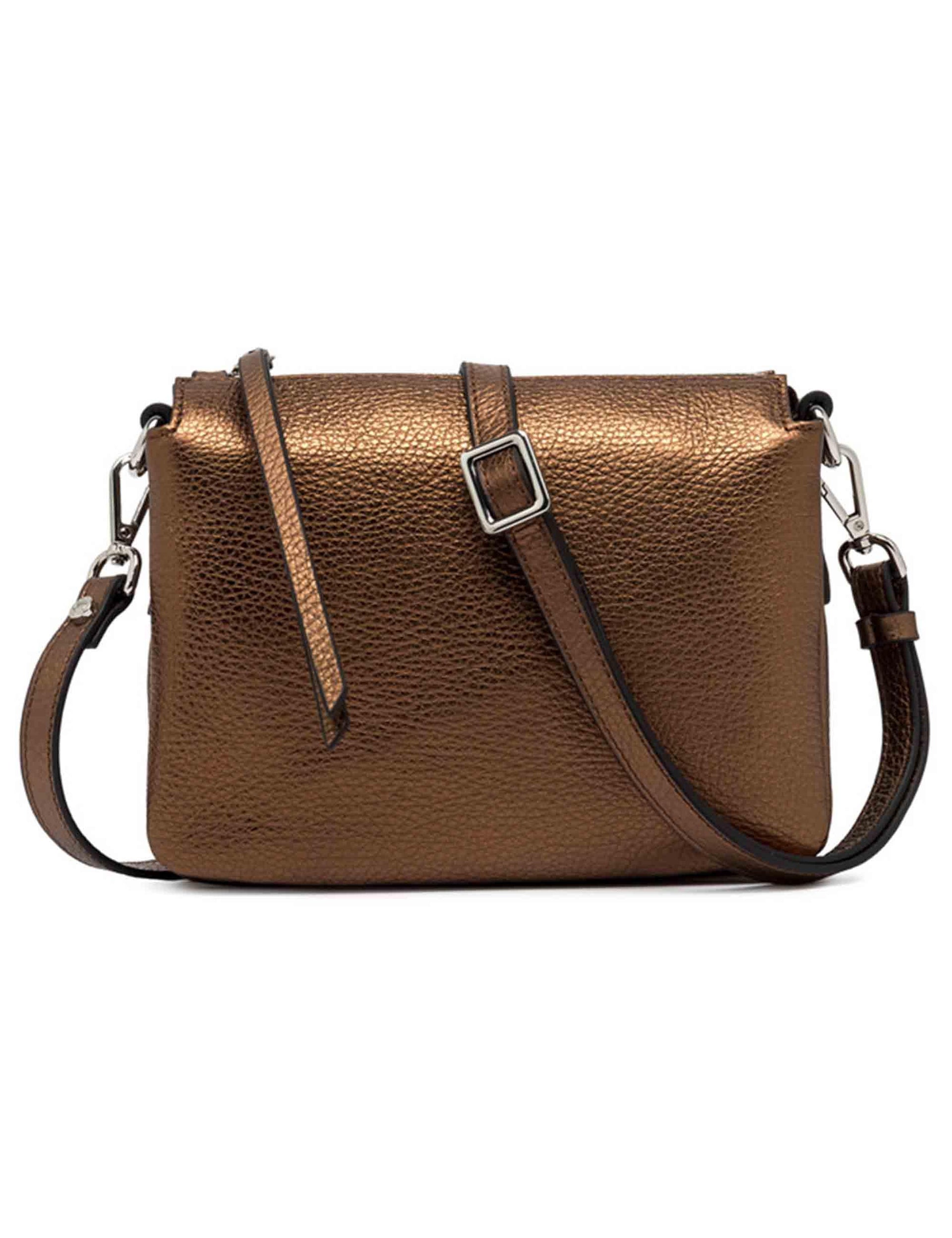 Gianni Chiarini Borse donna Three in pelle martellata bronzo BS4362 14167 COMMGRNLM Gianni Chiarini 