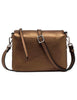 Three Women's Hammered Leather Bronze Bag BS4362 14167 COMMGRNLM