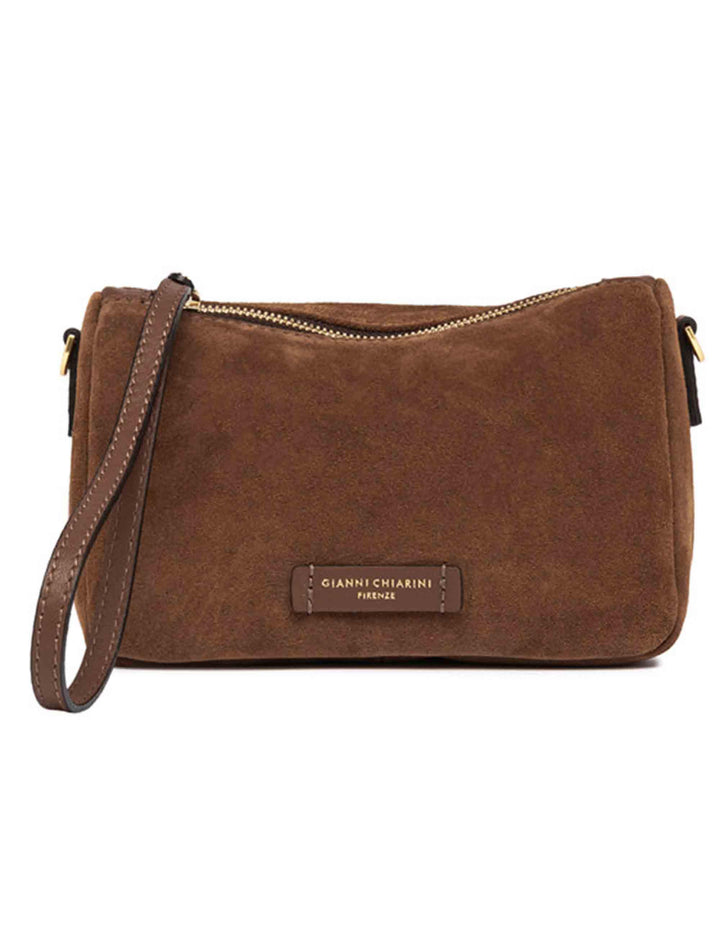Borse donna Nora Pouch in camoscio cognac BS10224 13827 CM-PL Gianni Chiarini 