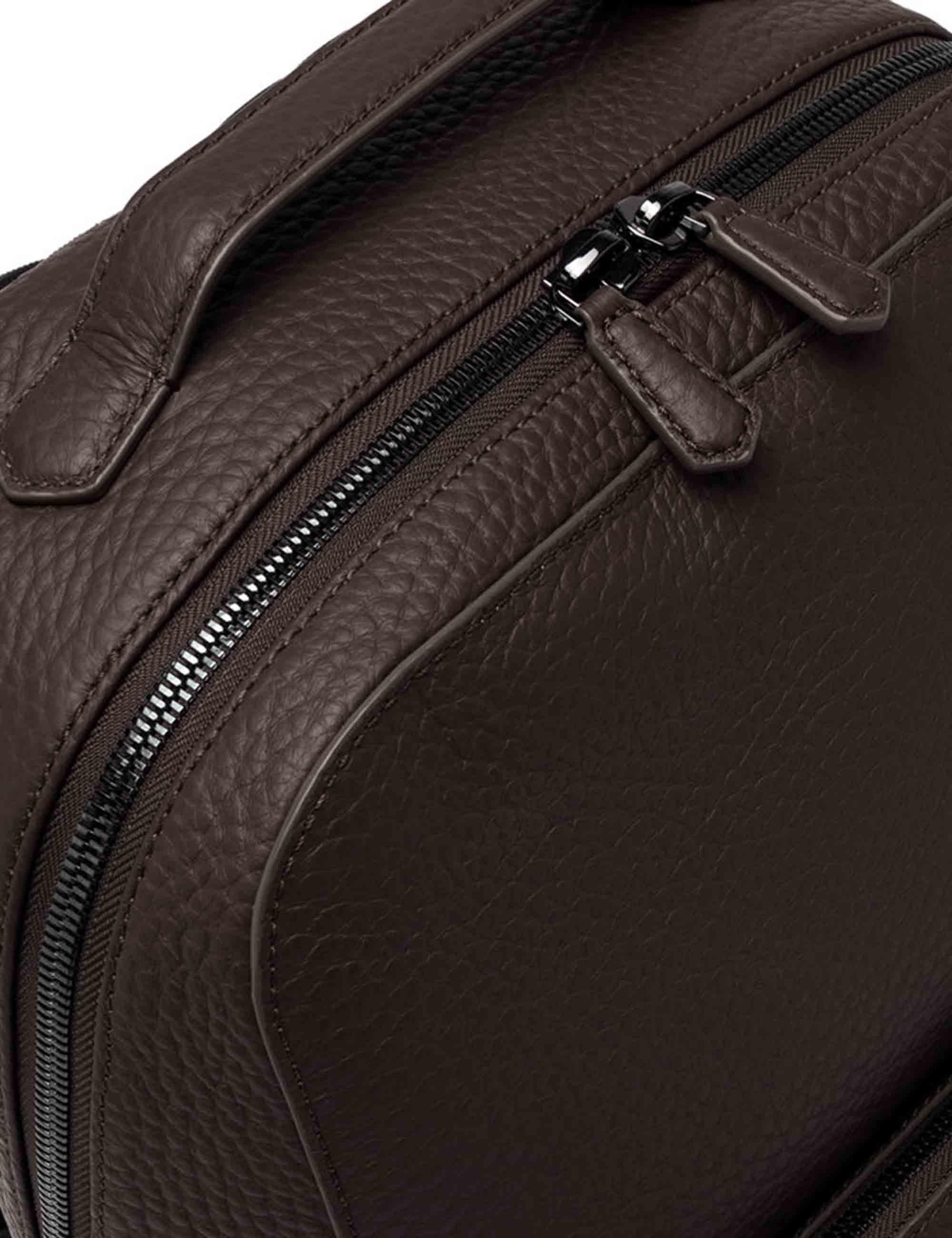 Zaini uomo Florence in pelle testa di moro ZNU B17813-1 DS 221 Gianni Chiarini 