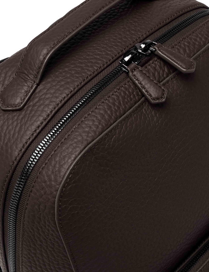 Zaini uomo Florence in pelle testa di moro ZNU B17813-1 DS 221 Gianni Chiarini 