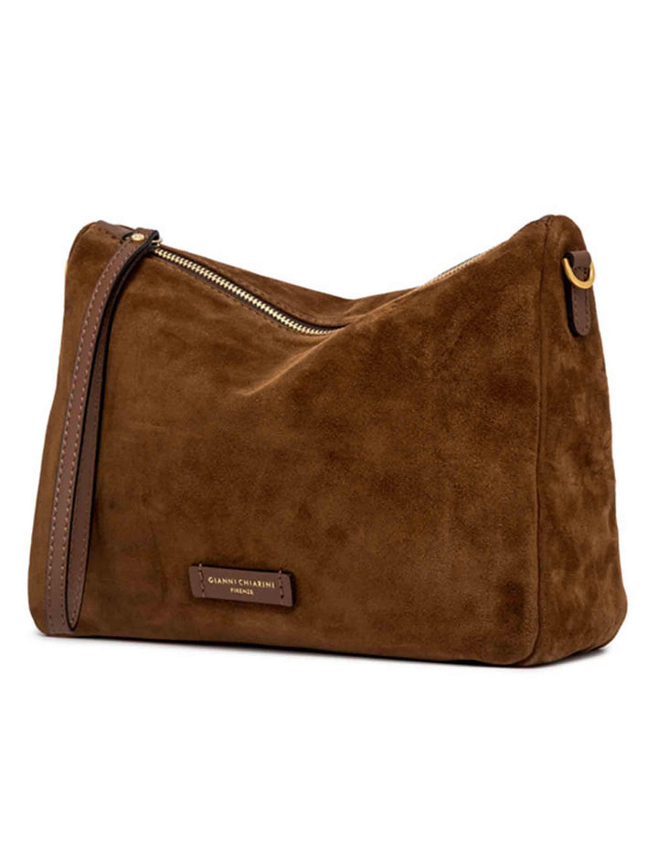 Borse donna Nora Pouch in camoscio cognac BS10225 13827 CM-PL Gianni Chiarini 