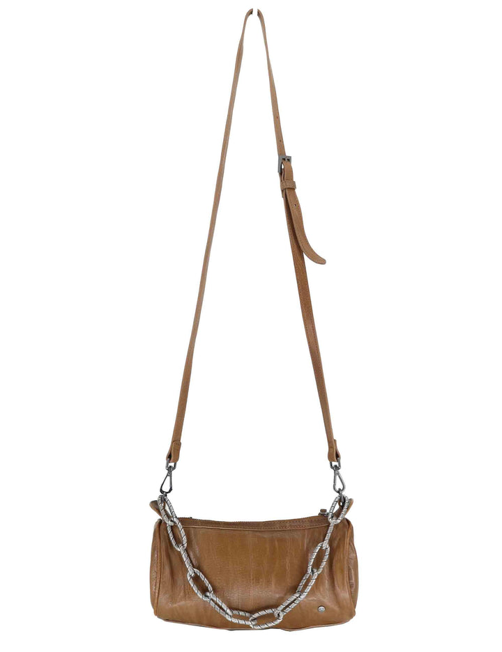 Borse donna chain in pelle cuoio con catena e tracolla RBS 9700 224 Rehard 