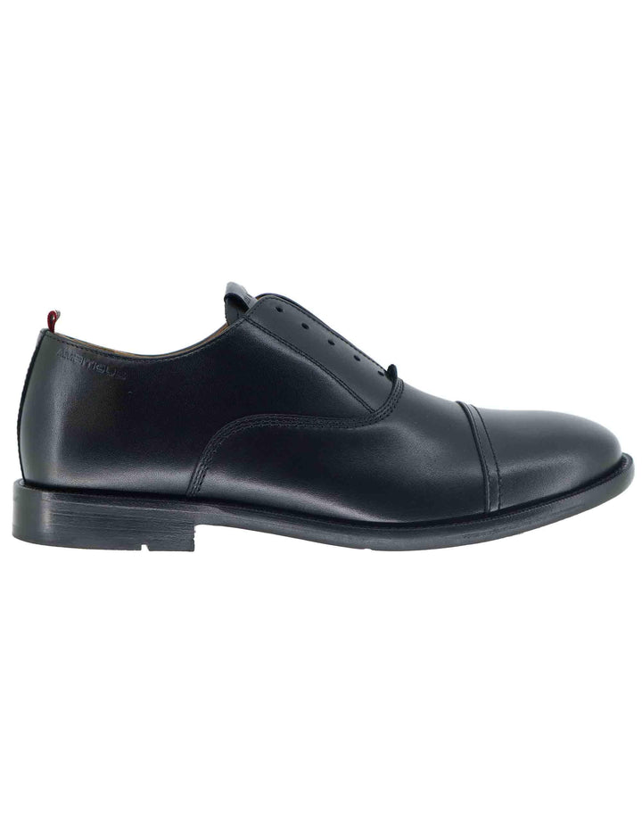 Stringate uomo Devon in pelle nera 13935 6583AM Ambitious 