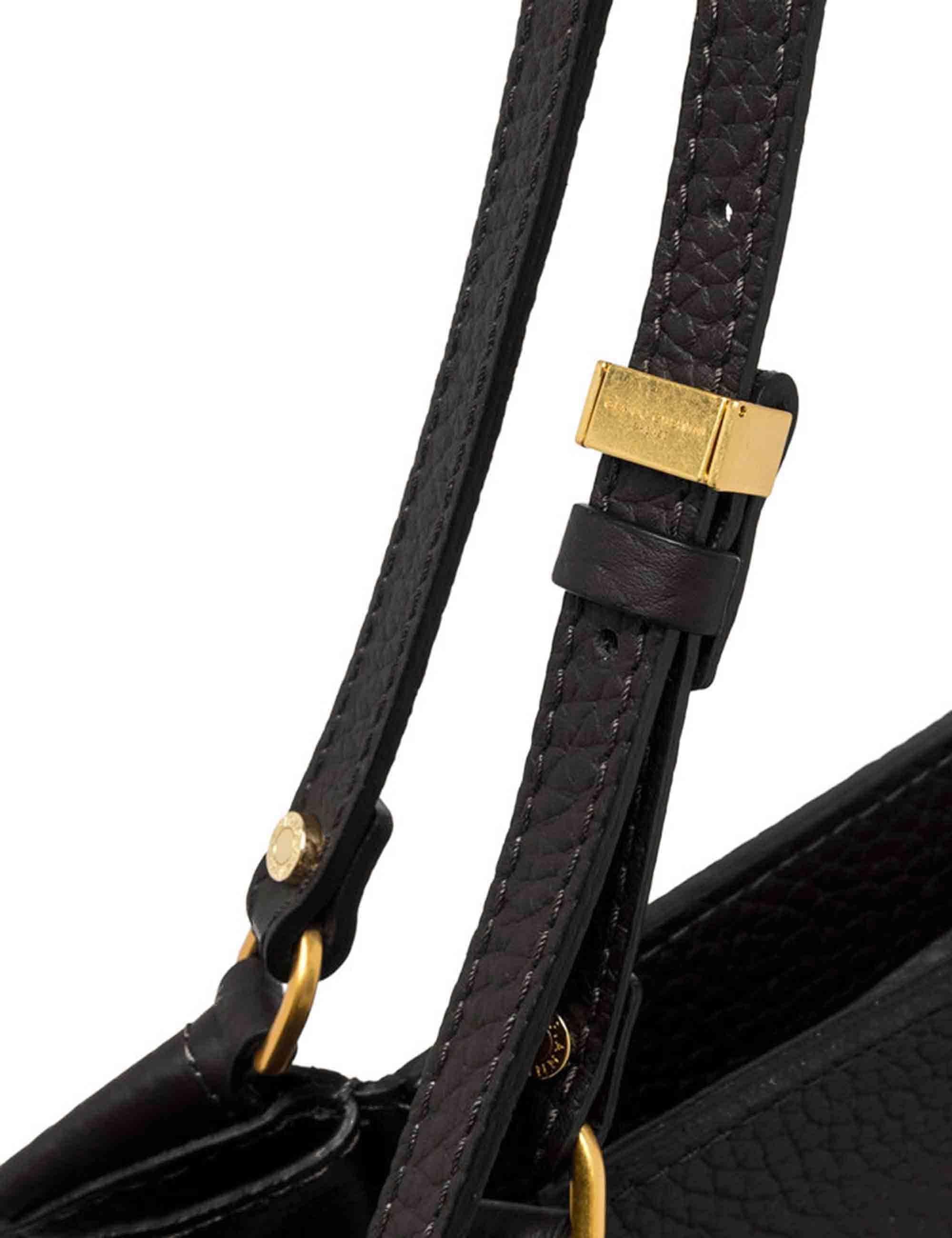 Borse donna Bloom in pelle nera BS11796 001 RNGDBLT.U. Gianni Chiarini 