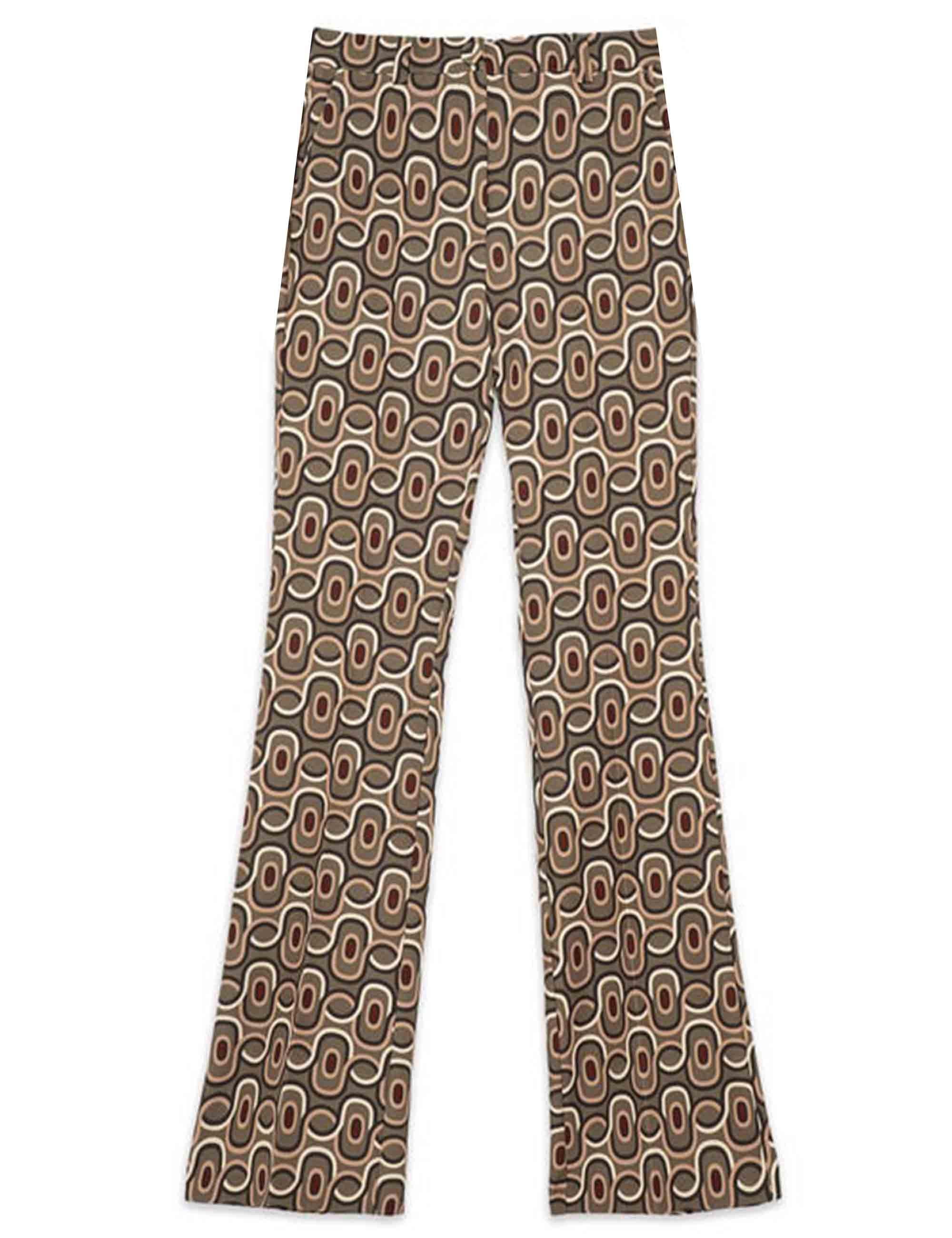 Pantaloni Rolling Chain in Cady Verde Donna JH105060169 D6077