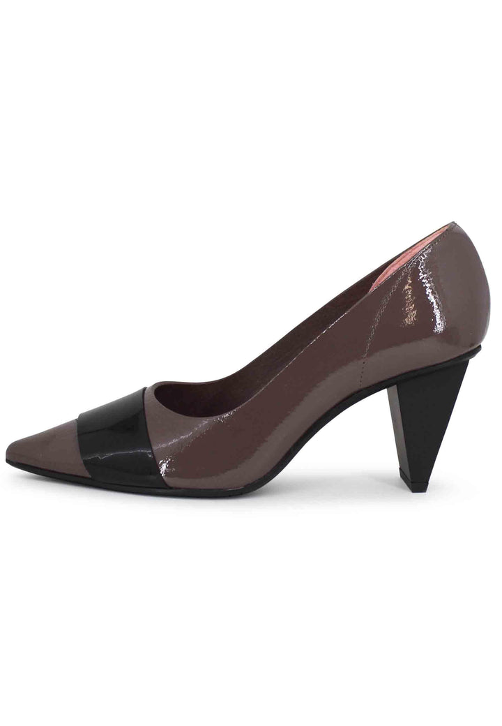 Decollete donna a in vernice grigia 7372 022 Ras 