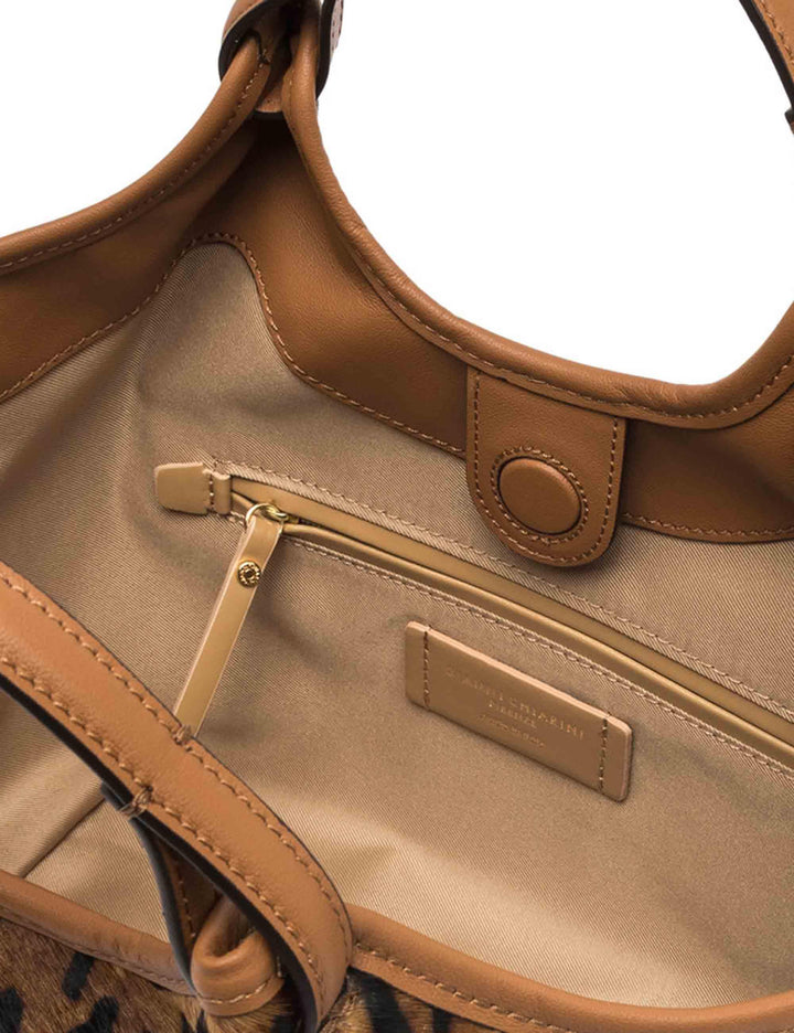 Borse donna Dua in pelle cuoio effetto cavallino BS11109 14351 CAV-PL Gianni Chiarini 