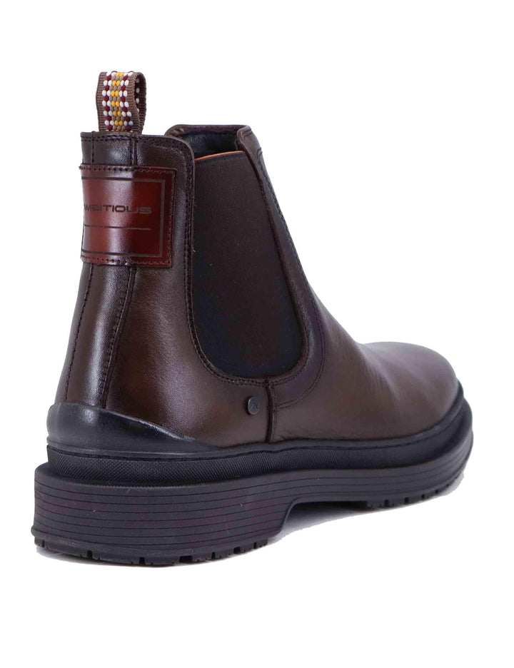 Stivaletti beatles uomo in pelle marrone 12317 029 Ambitious 