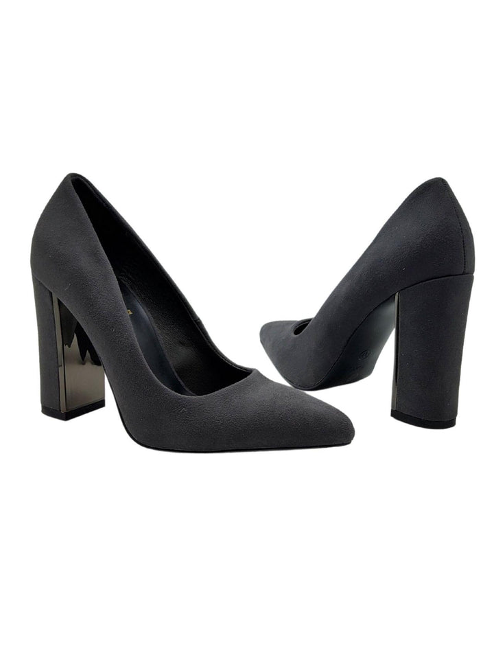 Décolleté Donna In Eco Camoscio Grgio Tacco Alto PATRICIA900 GRIGIO Exe 