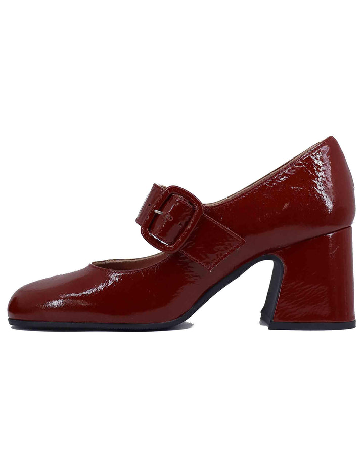 Decollete donna in vernice mattone 5126Z 014 Les Venues 