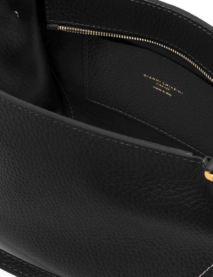 Borse donna Bloom in pelle nera BS11796 001 RNGDBLT.U. Gianni Chiarini 