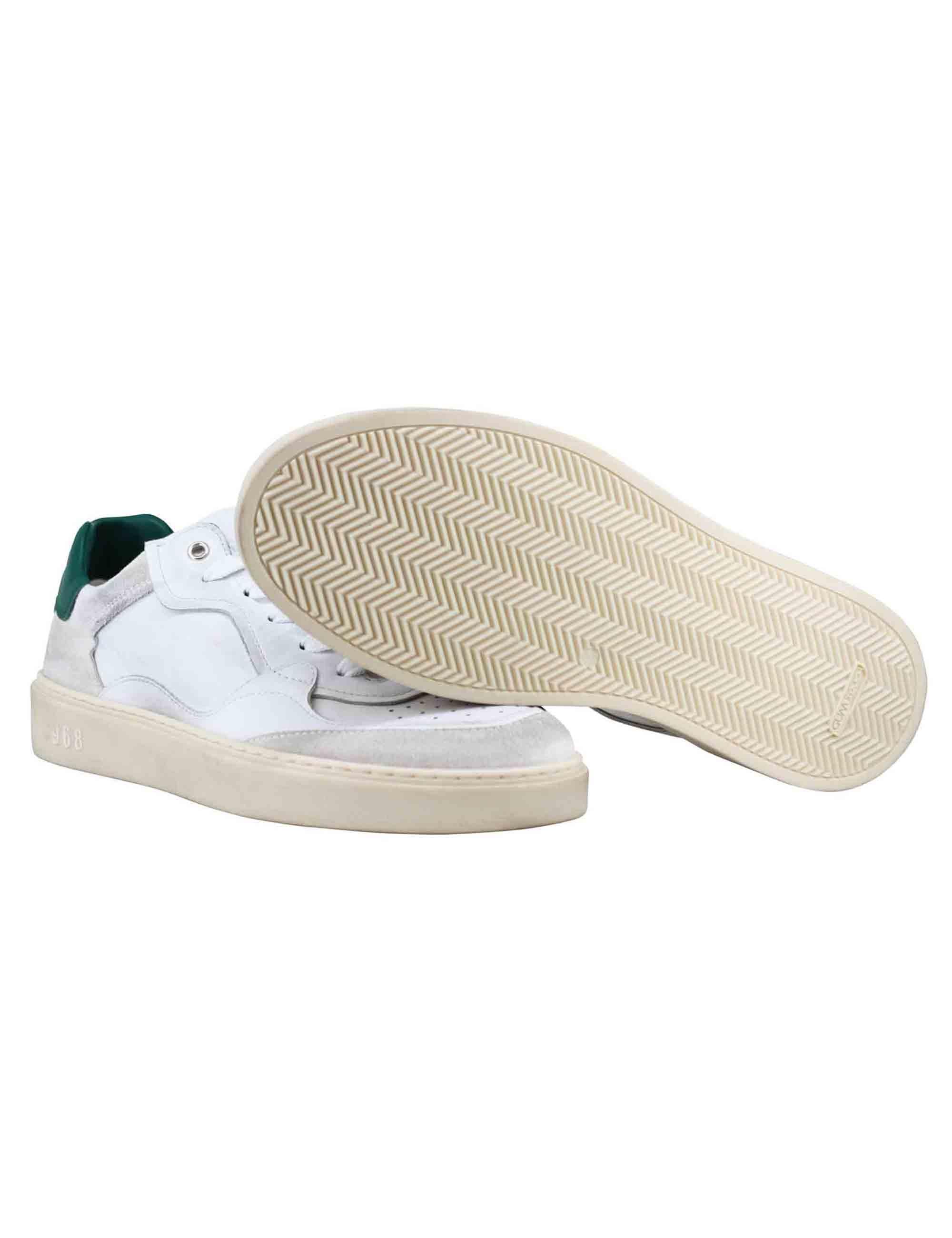 Sneakers uomo in pelle bianca JAMES 100 Corvari C968 