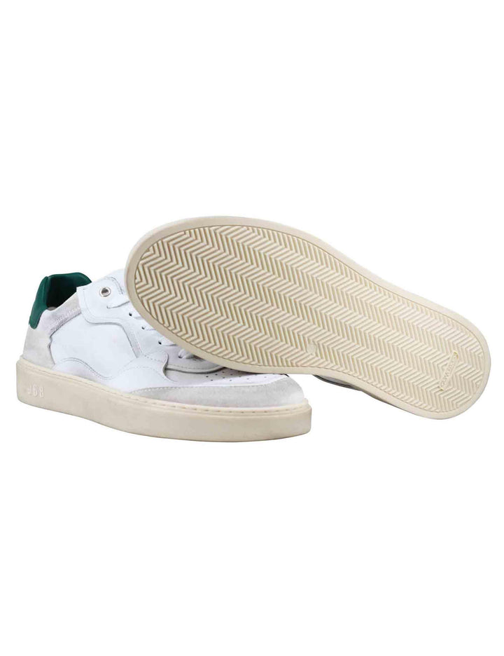 Sneakers uomo in pelle bianca JAMES 100 Corvari C968 