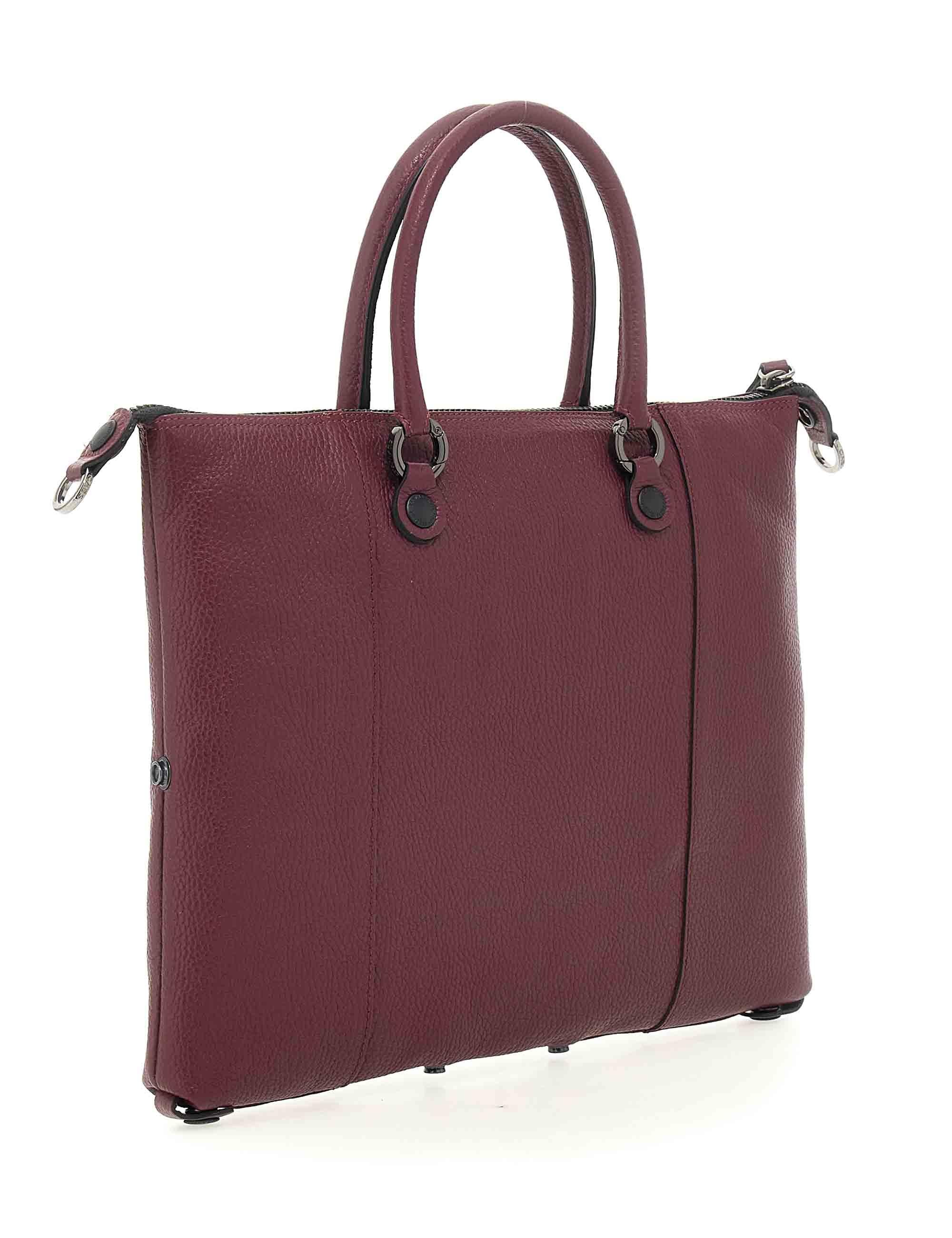 Borse donna Shopping trasformabili G3 PLUS L in pelle bordeaux G000033T3 X2428 C4019 Gabs 