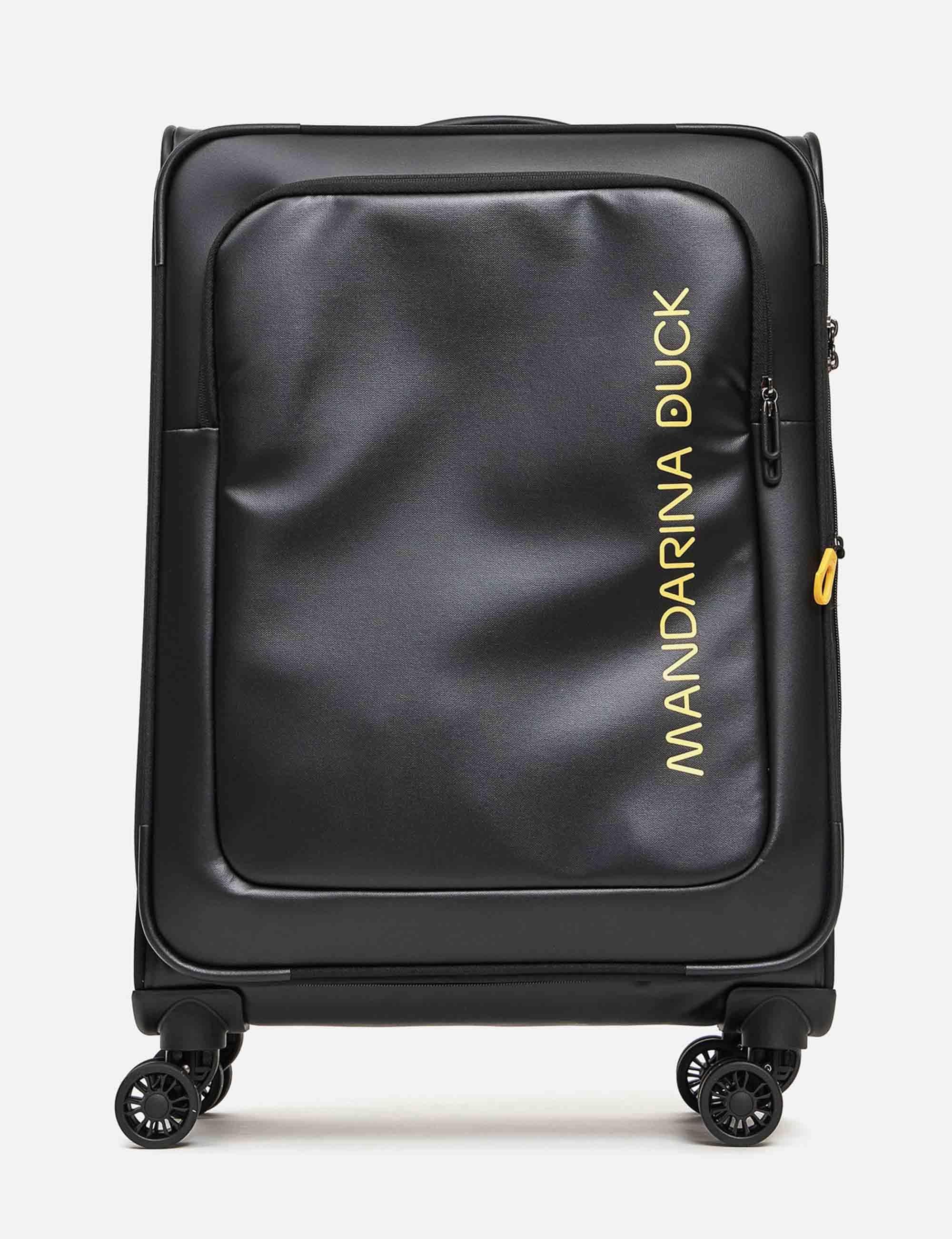 Trolley Nero Soft Eco Coated P10OSV03 651 - Mandarina Duck