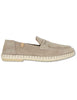 Espadrillas in camoscio taupe con suola in corda Uomo TRACK 028