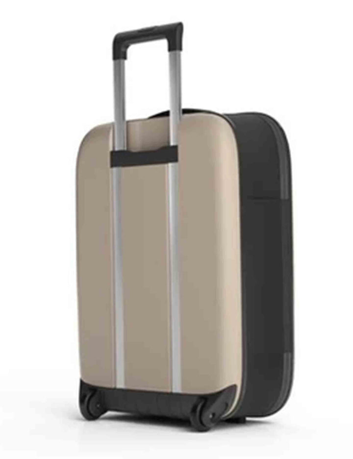 Valigie Trolley Flex Vega II nera cabin size 105-21 101-380 Rollink 