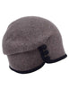 Cappelli in lana taupe con bottoni Donna 019838-00000 87