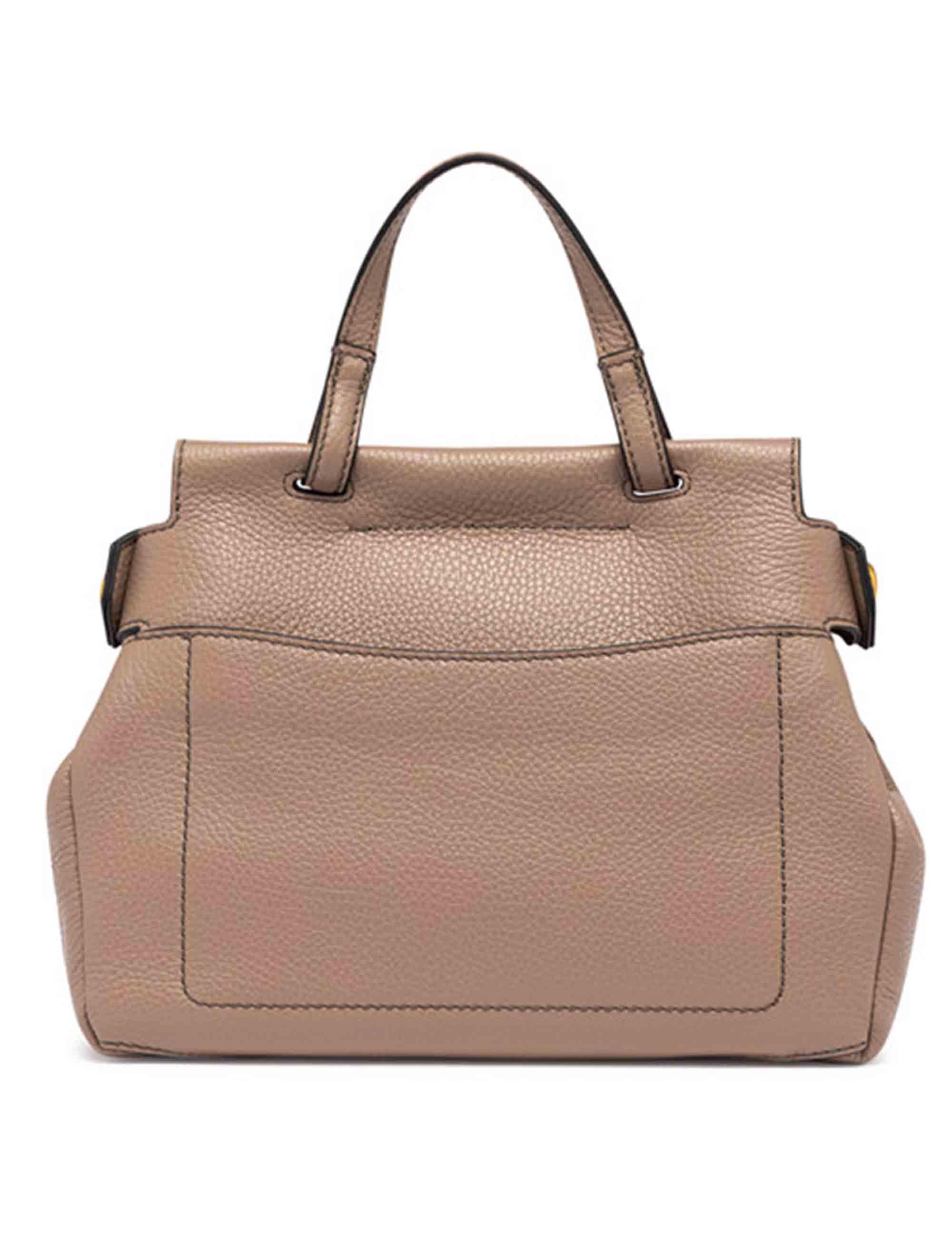 Borse donna Ottavia in pelle beige con manico e tracolla BS11375 2077 GRN Gianni Chiarini 