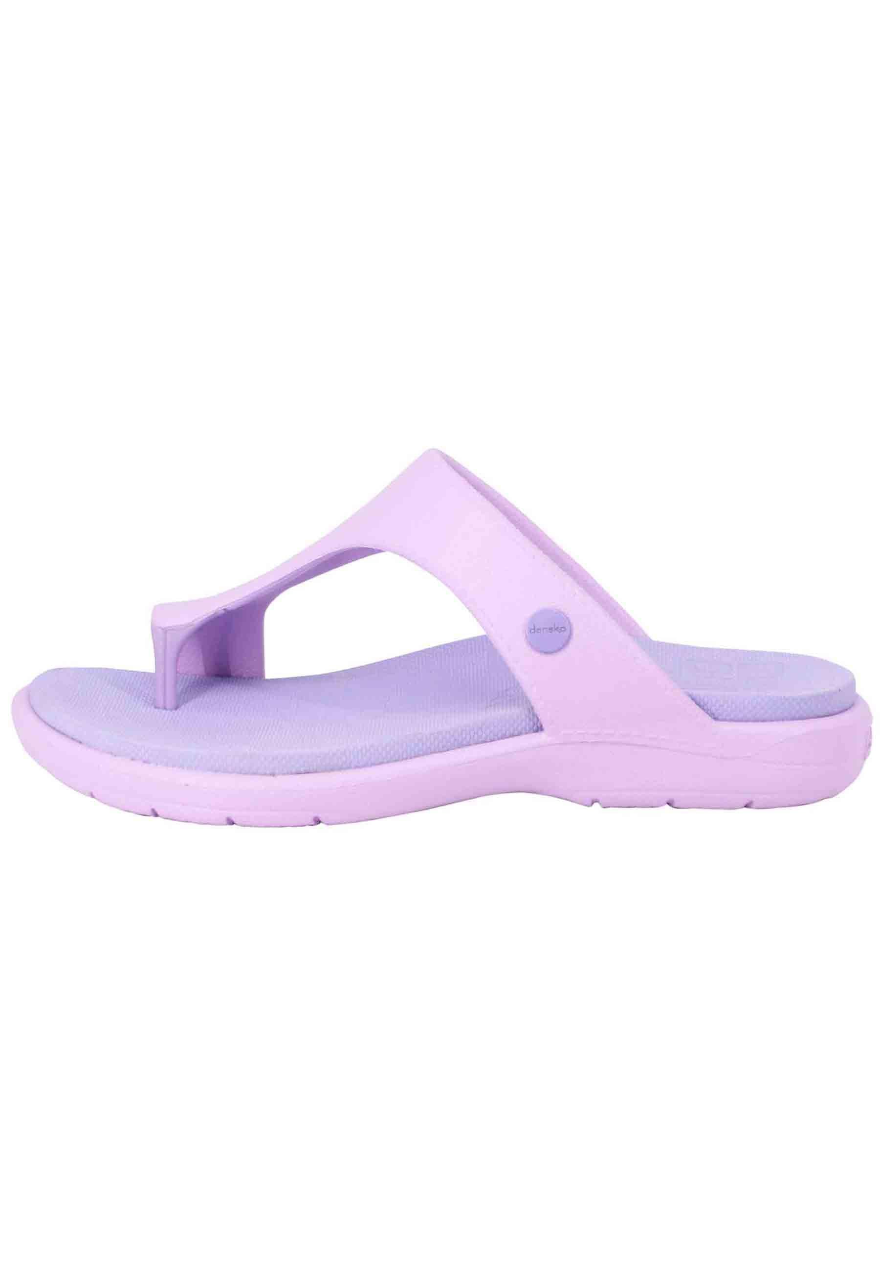 Sandali infradito donna in gomma lilla Krystal 4521-494900 Dansko 