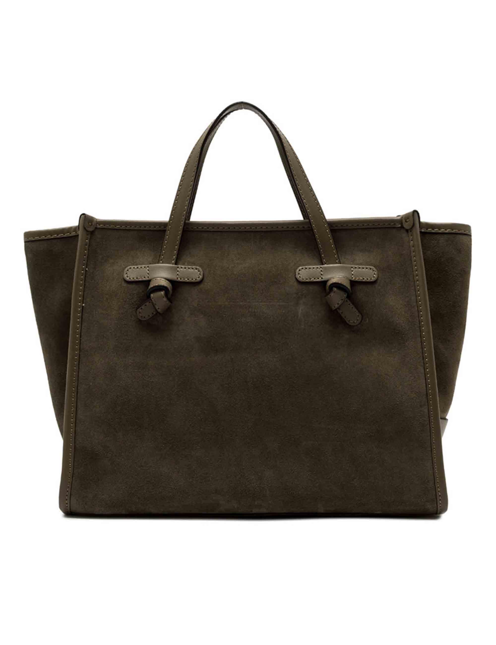 Borse Marcella in Camoscio Fango Donna BS9762 CM-PL