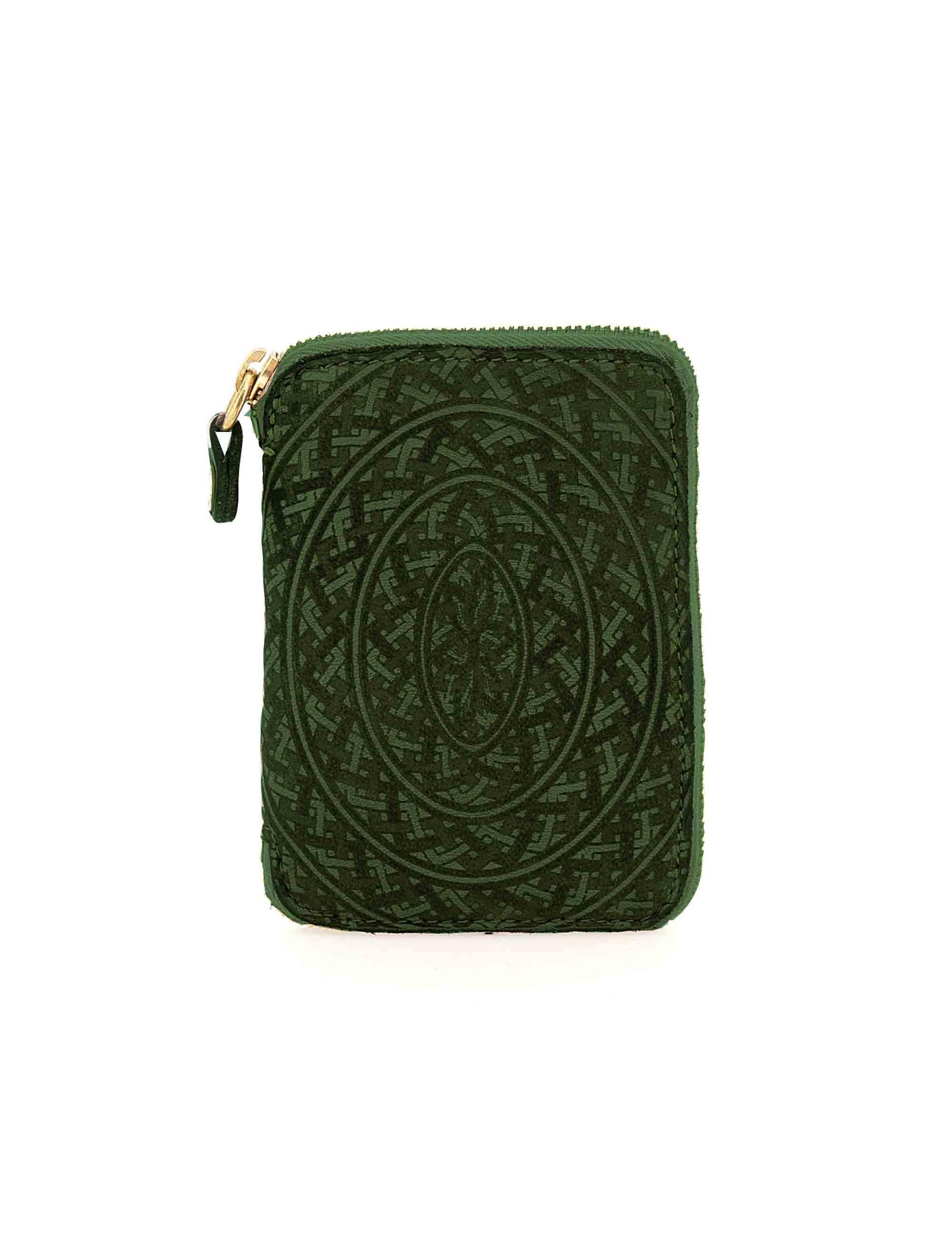Portafogli donna Nina in pelle verde L009490ND C2559 Caterina Lucchi 