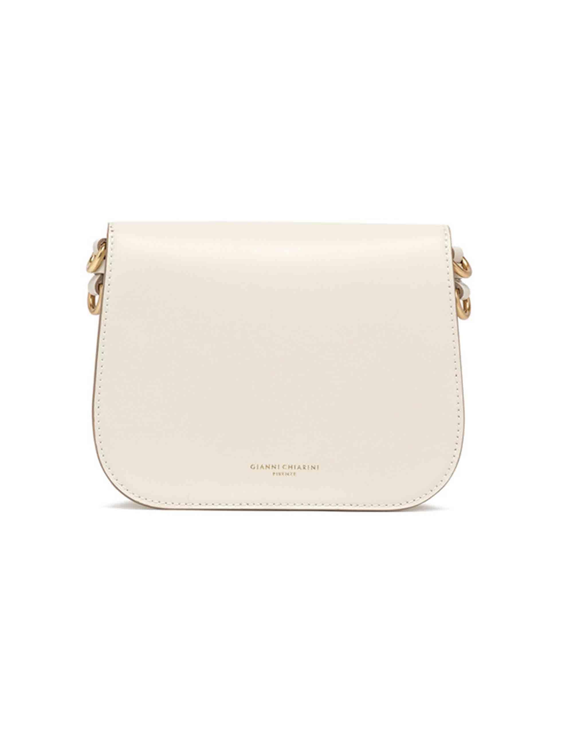 Borse a tracolla donna Meg in pelle panna BS8985 3890 PRCK Gianni Chiarini 