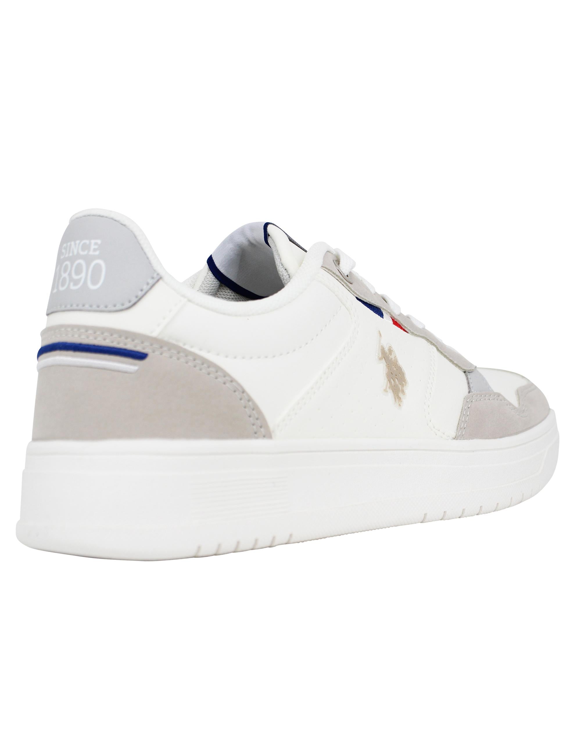 U.S. Polo Assn. KOSMO001CWHI-LBE03