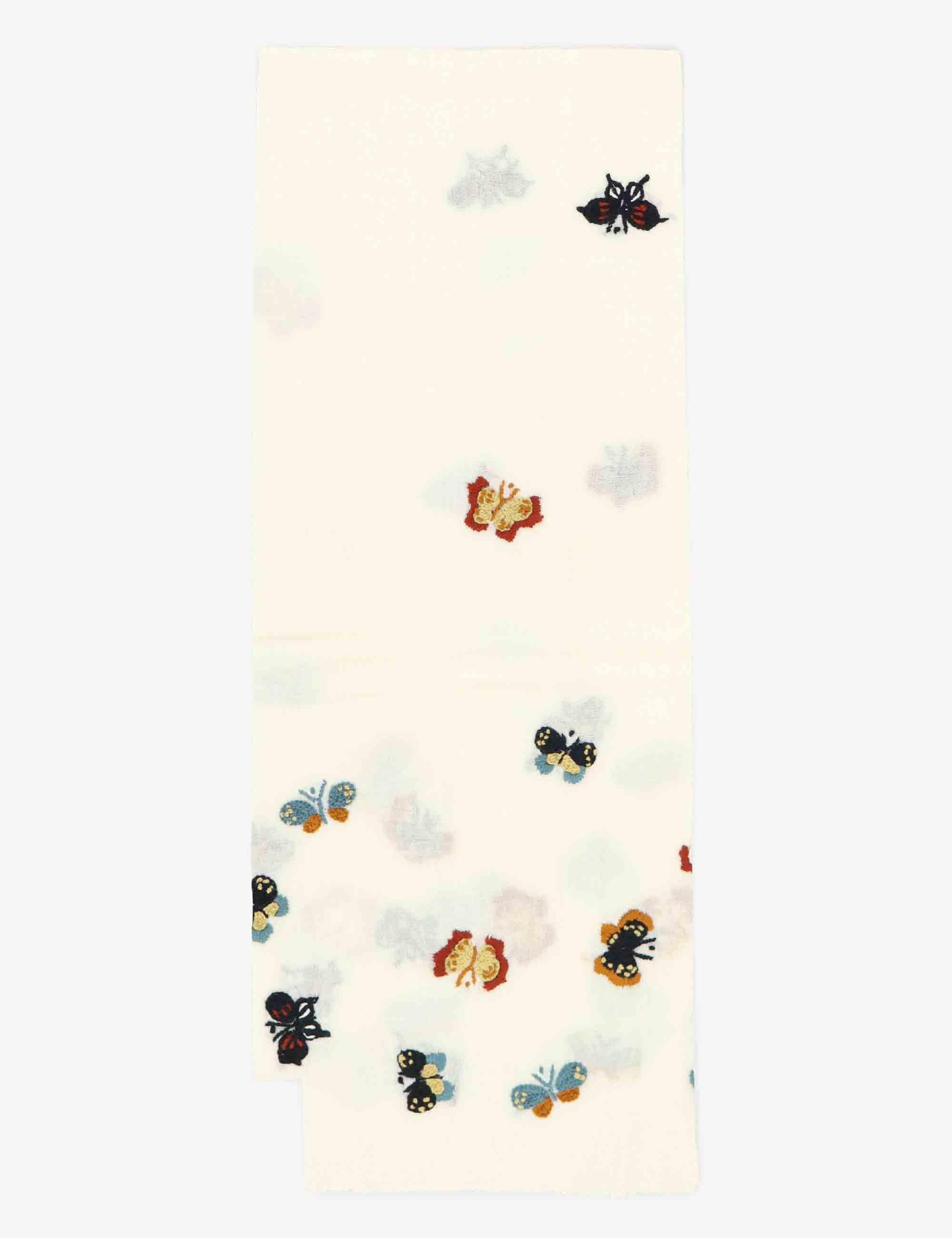 Sciarpe in Lana Off White Donna 61260072 0001