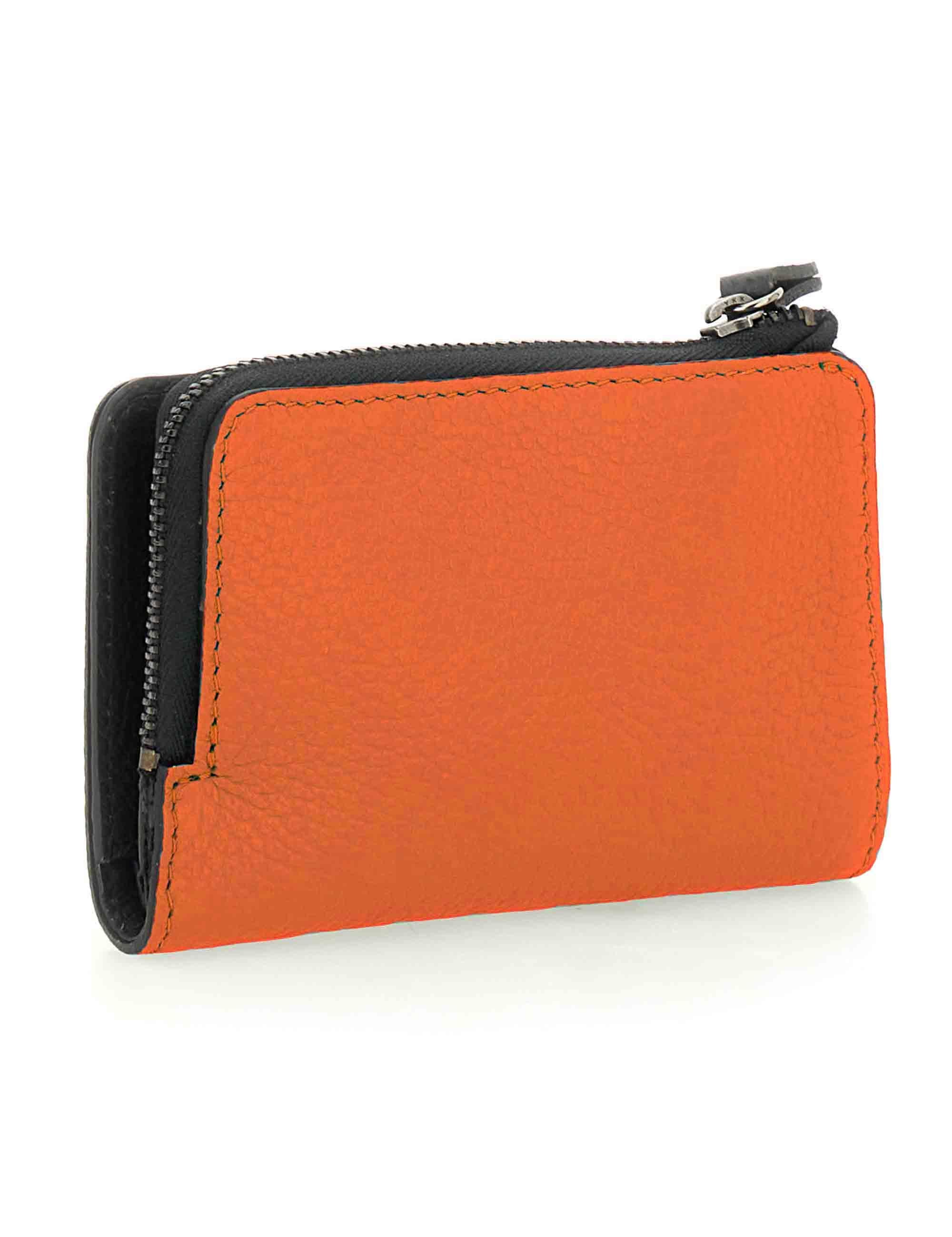 Potafogli donna Gmoney 57 in pelle arancione con zip G010280ND X2428 C5518 Gabs 